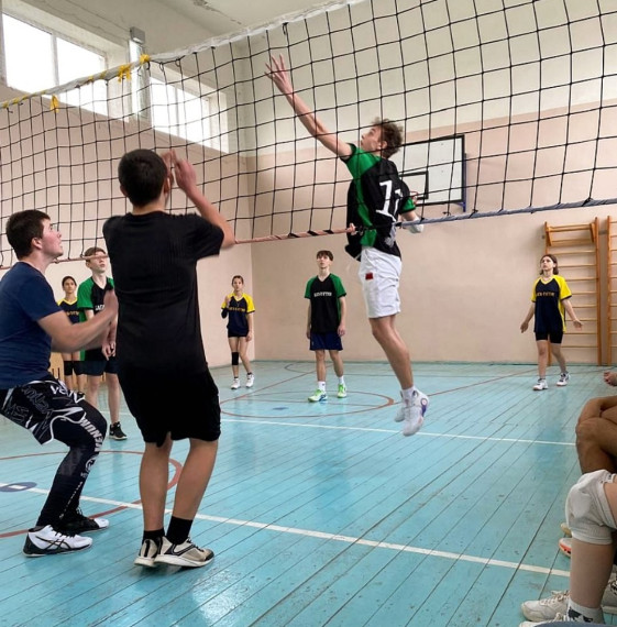 Рождественский турнир по волейболу.